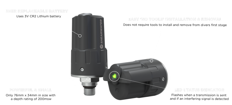 Shearwater Swift Transmitter