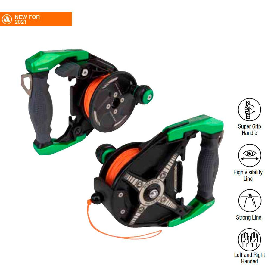 Apeks Lifeline Ascend Reel in Green with specifications | DiveWise Malta