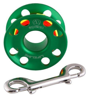 Apeks 30m LifeLine Spool in Green | DiveWise Malta