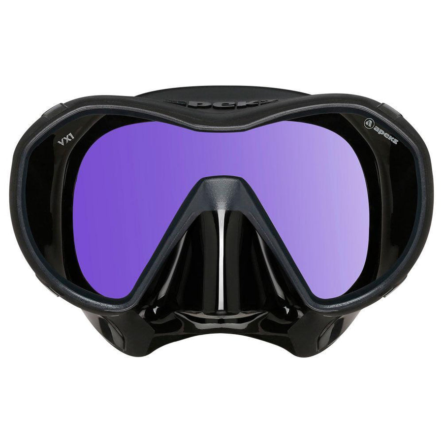 Apeks VX1 Mask - Black Tinted Front