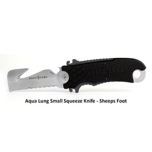 Aqua Lung Small Squeeze Knife | DiveWise Malta